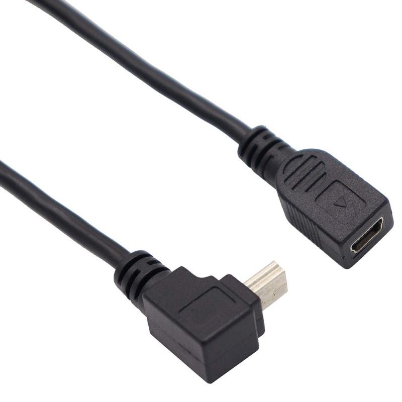 ViViSun USB2.0-Mini B延長ケーブル Mini B 5PINケーブル オスtoメス ミニBコネクタ オス－メス データ転送&充電対応