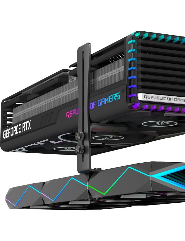 Rakuten - Novonest GPUサポート グラボステー ビデオカードホルダー 高さ調整可能 gpu サポート vgaサポートステイ サポートステイ 安定性抜群 振動防止「GH9K125」