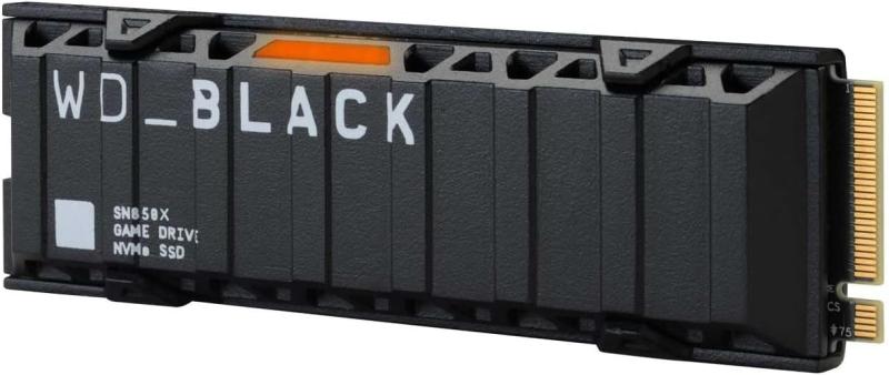 Western Digital ウエスタンデジタル WD BLACK M.2 SSD 内蔵 ヒートシンク搭載 1TB PS5動作確認済 NVMe PCIe Gen4 x4 WDS100T2XHE-EC SN850X [並行輸入品]