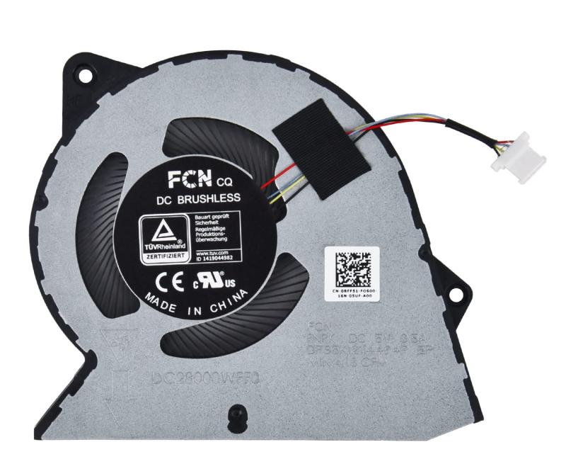 交換用CPU冷却ファン Dell Inspiron 15 3510 3511 3515 3520 3525 3530 3535、Vostro 3510 3420 3250シリーズ ノートパソコン P/N:EG50040S1-CQ71-S9A 0RFF51