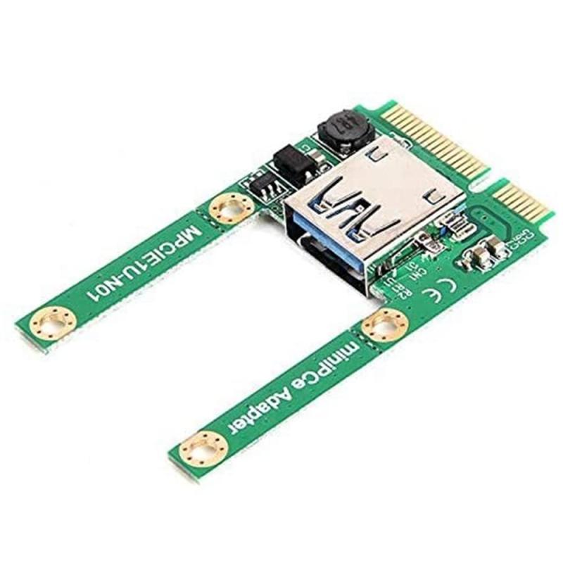 Xsdjasd ミニPCI-E - USB3.0アダプタカード PCIe - USB 3.0アダプタ、ノートブックコンピュータに適用