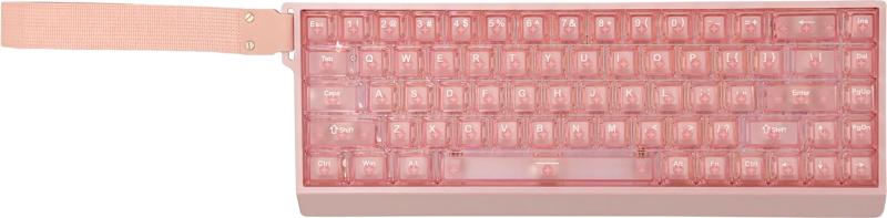 CAROTMAS Mer 68 Pro Frosted Translucent ピンク ラピッドトリガーキーボード 8000 Hz
