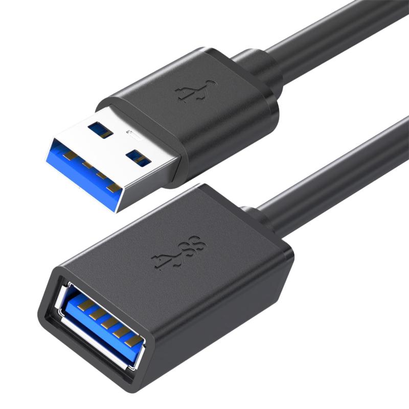 USB3.0ケーブル 延長 1m 2m 3m 5m オスメス 延長コード 高速データ転送