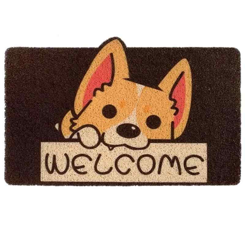 NOELAMOUR ウェルカムマット 犬 ワンちゃん かわいい 玄関マット ドアマット 屋外 室内