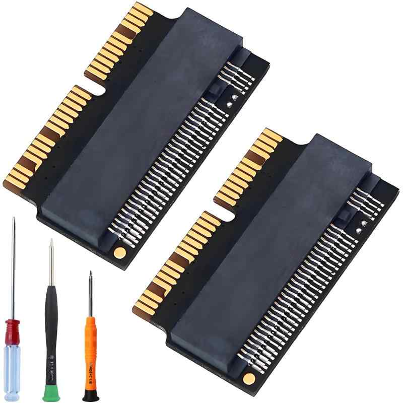 ZHUROUPU PCI Express PCI-E 1Xから12+16ピンSSD用（2013-2017年製for MacBook対応）