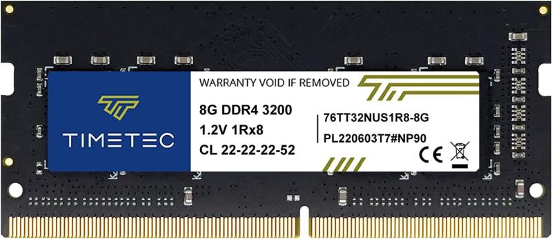 ciel-soraのTimetec Hynix IC ノートPC用メモリ DDR4 3200MHz PC4-25600 260 Pin SODIMM｜アングル3