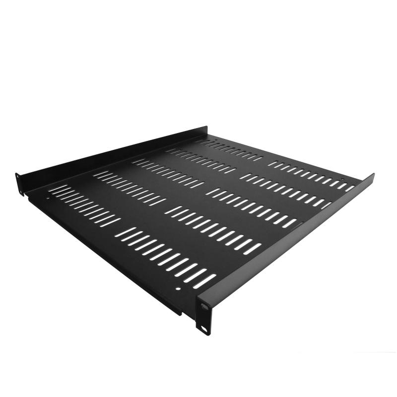 StarTech.com サーバーラック棚板／1U／19インチラック対応／放熱スリット付き／奥行50.8cm／耐荷重25kg／ラックアクセサリー SHELF-1U-20-FIXED-V