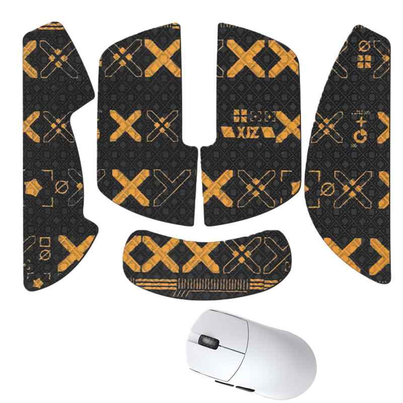 Rakuten - Lamzu Maya 用 マウスグリップ テープ 【NOUKAJU】 Lamzu Maya ゲーミングマウス 用 滑り止めグリップテープ 極薄 優れる吸水性 アンチスリップ テープ ゲーミングマウス用 (ブラックゴールド)