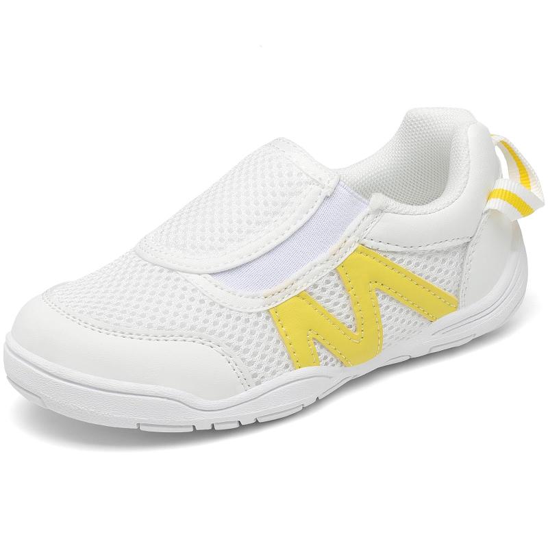 [Mishansha] 上履き 子供 上靴 スクールシューズ メッシュ 通気 屈曲性 滑り止め 室内 保育園 幼稚園 学校