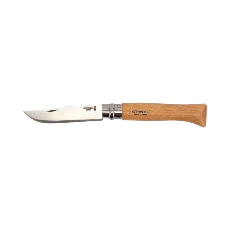 [ オピネル ] Opinel アウトドアナイフ No.12 ステンレススチール 12cm 折りたたみナイフ 1084 N°12 inox キャンプ 魚釣り 登山 [並行輸入品]