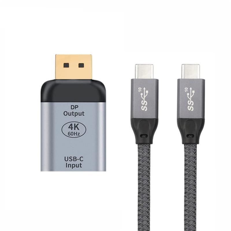 xiwai USB-C タイプ C ソースからミニディスプレイポート DP シンク HDTV アダプター 4K 60hz 1080p タブレット 携帯電話 ノートパソコン用