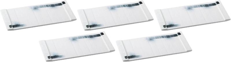 5個セット 染付墨彩長角陶板 [ 30.8×15.4×2.5cm ] | 長角皿（中） セトモノホンポ(Setomonohonpo)