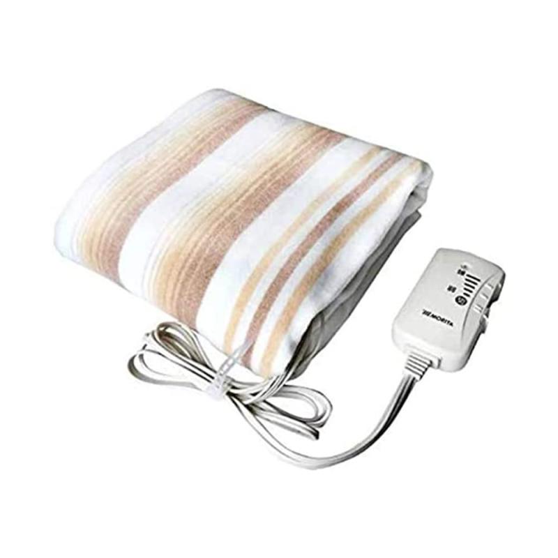 MORITA 洗える電気掛敷毛布 190×130cm 室温センサー付 ダニ退治 頭寒足熱配線で足元あったか TMB-K19KS..