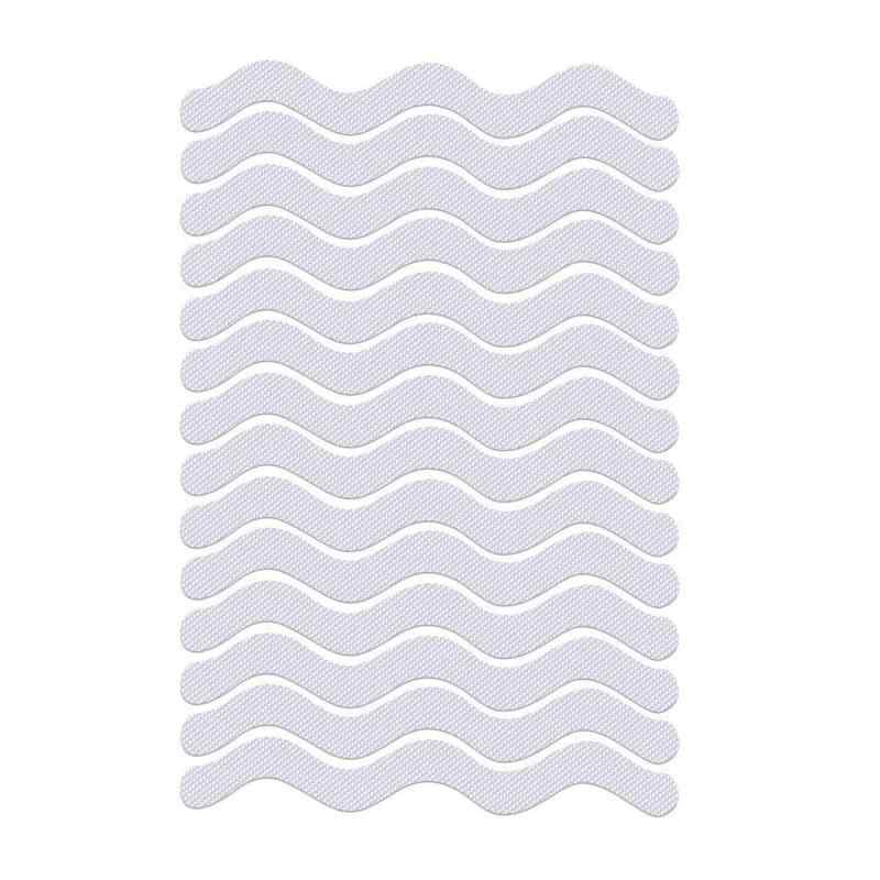 prendre お風呂 浴槽 滑り止め シール 24枚セット 転倒防止 ノンスリップ バスタブ ステッカー 安全 すべり止めテープ 浴槽用 浴室 床 プール 階段 S型 PR-BATHTAPE01S