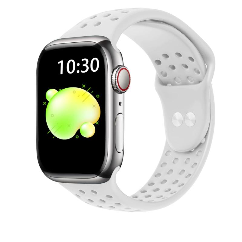 Ausojoy ����ѥ��֥� ���åץ륦���å� �Х��Apple Watch �Х�� 38mm 40mm 41mm 42mm 44mm 45mm for iWatch Series SE 7/6/5/4/3/2/8 ���б� ���ݡ��ĥХ�� �򴹥٥�� ��