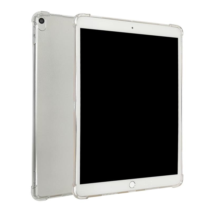 Ryo楽々生活館 iPad Air3 Pro10.5 用 ケース 10.5インチ 保護 カバー【対応機種】10.5インチ：iPad air 3 ( A2152 / A2153 / A2154 / A2123 ) iPad Pro 10.5 ( 2017 / A1701 / A1709 / A1852 ) ご購入前、是非iPadの背面にあるAから始まる番号をご確認ください。【商品詳細】シェルタイプ：ソフト。商品材質：TPU製のソフト透明ケースです。衝撃吸収機能：耐衝撃性を大幅にアップし、傷や汚れ、衝撃などからiPadをしっかりと保護します。気嚢加工により優れた衝撃吸収性能を実現しています。素材と手触り：つるりとした触り心地でiPadとの一体感があり、ほどよいグリップ感のある柔らかく丈夫なTPU素材のソフトケースです。シンプルなデザイン：デザインのないシンプルな無地のケースでビジネスシーンはもちろん、様々な場所でお使いいただけます。透明度の高いシンプルなクリアケースでiPadの美しいデザインはそのまま保ちます。精密設計：各種ボタンやポート、カメラ部分への正確なカットアウトにより、ケースを装着したまま全ての機能をスムーズに操作できます。