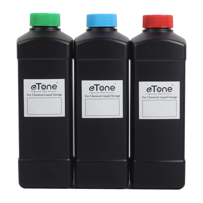 3×1000ミリリットル暗室化学貯蔵ボトルフィルム写真現像処理1リットル 3X 1000ml Darkroom Chemical Storage Bottles Film Photo Developing Processing 1L