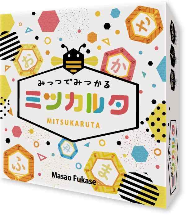 グッドトイ2025受賞 JELLYJELLYGAMES ミツカルタ 3～7文字から一発逆転も字を探して言葉をつくる新感覚ワードゲーム 2~6人用 ボードゲーム