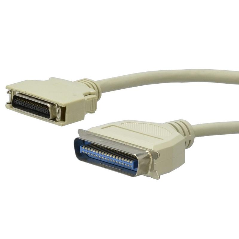 Panasonic - アクロス NEC98プリンタケーブル 5m ハーフ36Pオス-マイクロリボン36Pオス ANP103