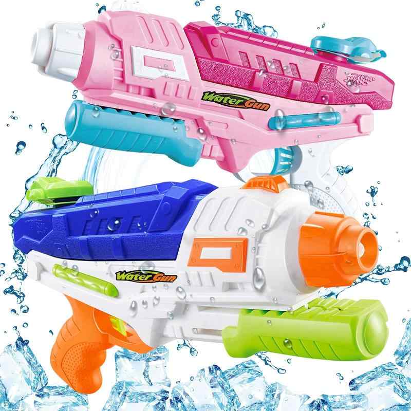 水鉄砲 2個セット 大容量 1200cc 超強力飛距離 10-12m 加圧式 水ピストル 水鉄砲合戦 水遊びおもちゃ 玩具 ウォーターガン 水てっぽう 子供用 大人 海水浴 プール 川 キャンプ バーベキュー お風