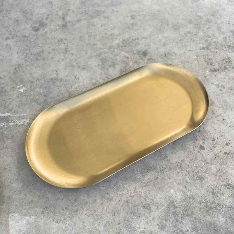 ステンレストレー 金属製コイントレイ アンティーク