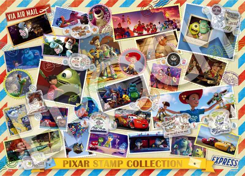 ジグソーパズル ポップアップパズルデコレーション PIXAR STAMP COLLECTION (ピクサー スタンプ コレクション) 500ピース (38×53cm) 74-202 セット