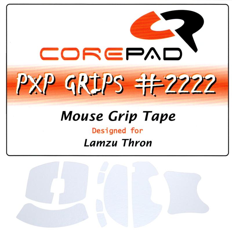 Rakuten - Corepad PXP Grips Lamzu Thorn/Lamzu Thorn 4K用グリップテープ 1set ソフトポリマーラバー【】