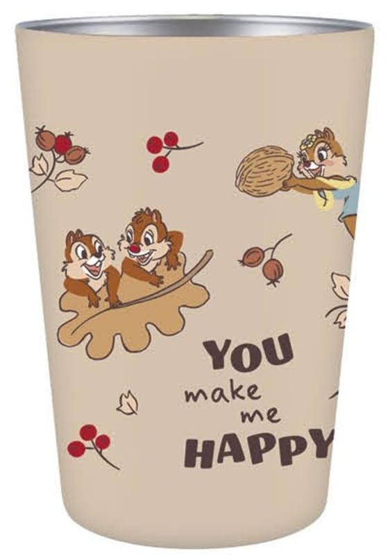 大西賢製販 DISNEY Chip'n'Dale ステンレスタンブラー LUNCH SERIES