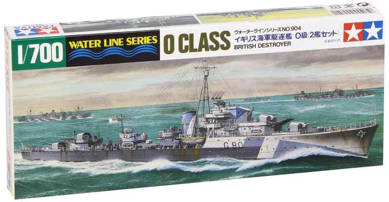 Destroyer - タミヤ(TAMIYA) 1/700 ウォーターラインシリーズ No.904 イギリス海軍 駆逐艦 O級 2艦セット プラモデル 31904
