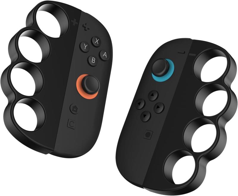 For Nintendo Switch 2 Joy-Con2用 Fit Boxing3 / Fit Boxing2 対応 コントローラー グリップ Joy-Con 2専用 人間工学設計 大人と子供向け ボクササイズ用 ジョイコン ハンドル 操作簡単 フィのサムネイル