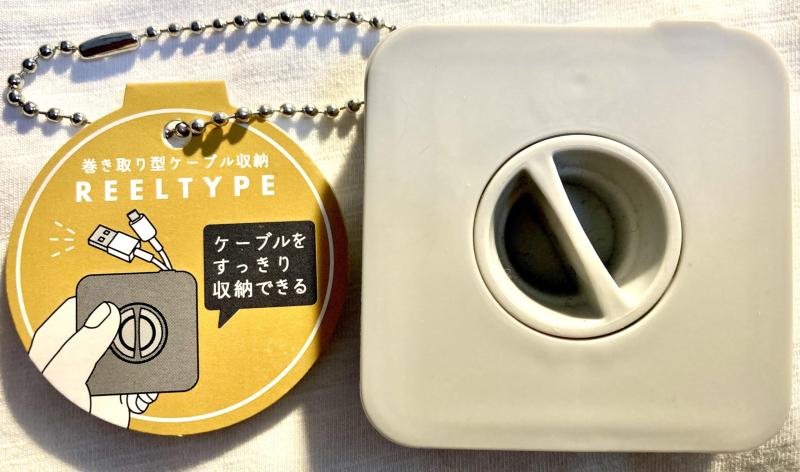 巻取り ケーブル収納 ケーブルホルダー キーホルダー もつれ防止 まとめる イヤホン ケーブル 収納 巻き取り 持ち運びに便利 ホルダー 軽量 小型