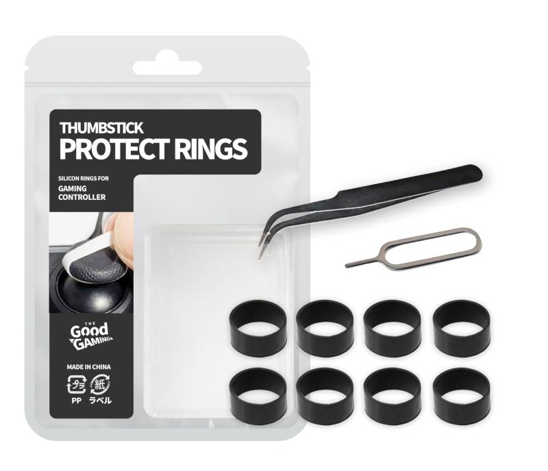 ���ꥳ���� ���ʥ��� ���ƥ��å� ���С� �ݸ��� 8������ ���Ǻࡧ���ꥳ��/�����֥�å���PROTECT RINGS for PS5 PS4 Switch Xbox ¾ ������ ����ȥ����顼 ���祤���ƥ��å� - The Good Gaming