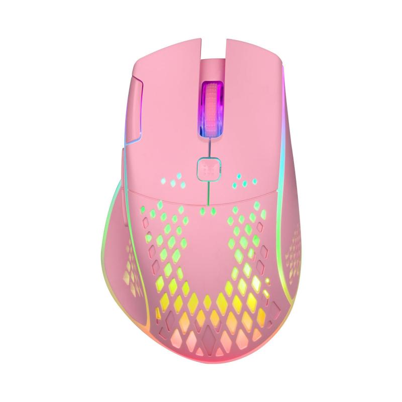 ワイヤレスマウス 超軽量78g 2.4G RGB ゲーミングマウス 省電力 充電式 エルゴノミック 6ボタン ハニカムデザイン 進む/戻るボタン 両利き 通気性 Windows/Mac/ノートパソコン/デスクトップ対応