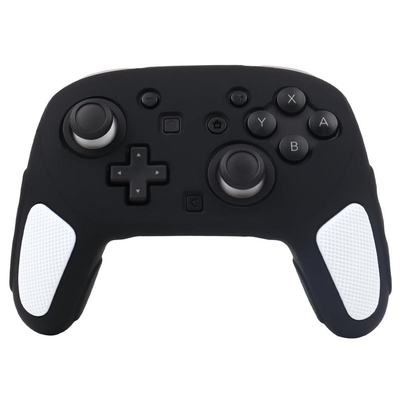 RALAN Switch 2 Pro コントローラー保護ケース シリコン製 ジョイスティックカバー2個付き ピンク 滑り止め加工 人間工学に基づいた設計 快適なジョイスティック