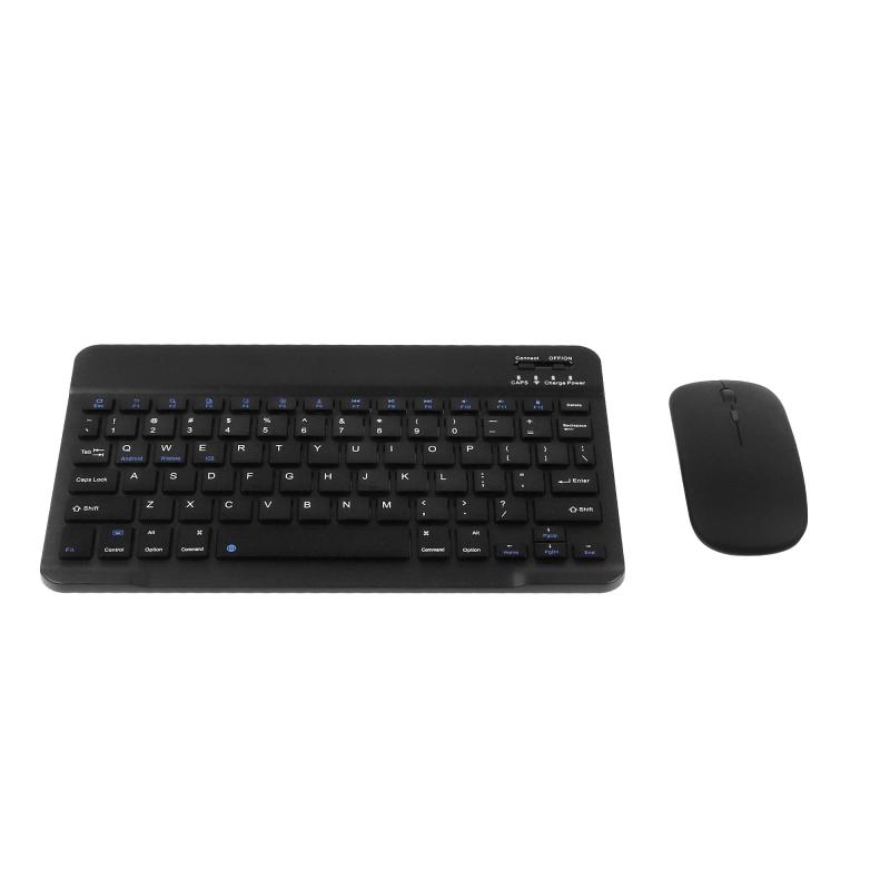 YIXUANKEJI bluetooth キーボード・マウスセット iPad用キーボード タブレット用 3段調節可能DPI 3台同時接続 超薄型 簡単接続 英語配列 静音マウス ipad/タブレット/スマホ/ノートパソコン用