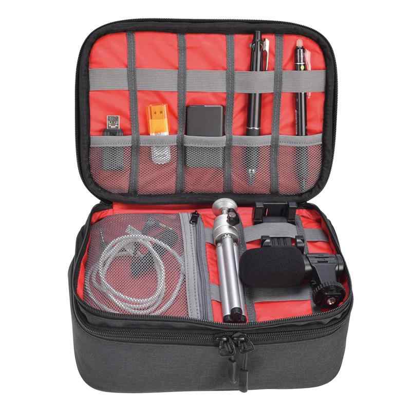 [エツミ] パッキングオーガナイザー ガジェットポーチ アペックス ガジェットケース ダイス ブラック ciel-sora-10102049 ciel-sora サンプル画像3