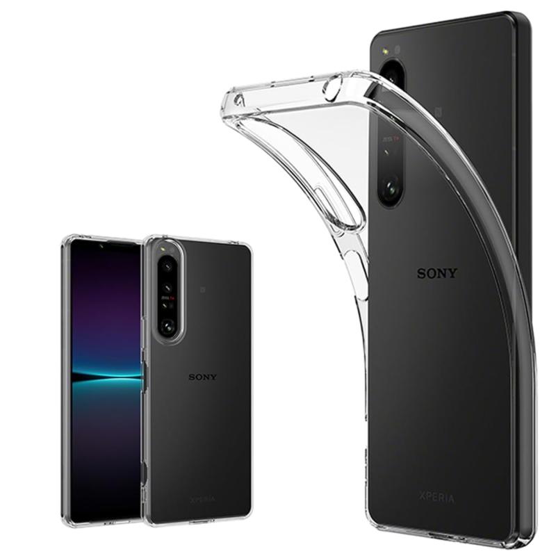 Sony Xperia ソニー SONY 対応 ソフトケース カバー ケース ストラップホール付き 薄型 軽量 耐衝撃 衝撃吸収 シリコン TPU 透明 PC カバ－ ワイヤレス充電対応 無地 シンプル 全面 クリア マイクロ