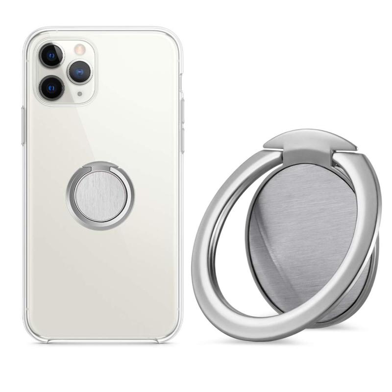 Rakuten - 超薄型 スマホ リング 亜鉛合金製 リングスタンド スマホスタンド 落下防止 超軽量 車載ホルダー 360°回転 携帯リング iPhone/Android多機種対応