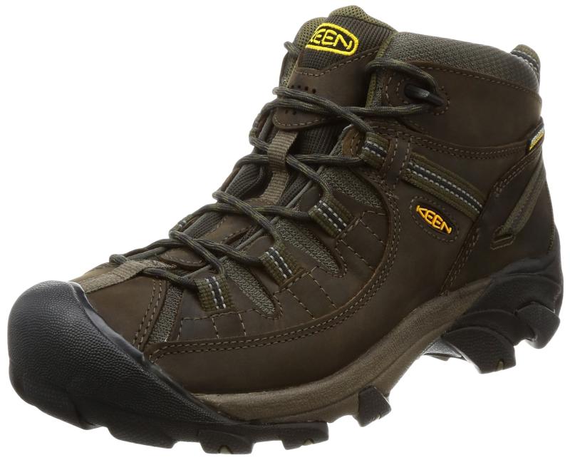 乐天商城 - KEEN(キーン) メンズ TARGHEE II MID WP ターギー ツー ミッド ウォータープルーフ 防水トレッキングシューズ