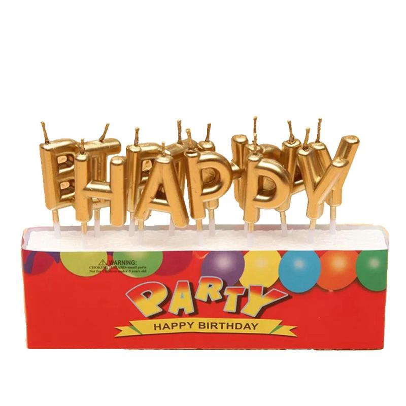(リトルシング) Little Thing バースデーケーキ用キャンドル ハッピーバースデー 誕生日 臭いなし 安全 5種類