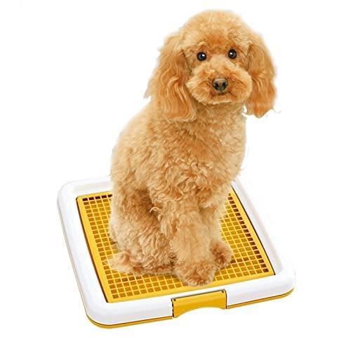 犬用トイレ犬 トイレトレ 子犬小型犬や猫フロア保護犬パッドホルダーメッシュトレーニングトレイのためのトレーニングパッドトイレ 犬用トイレトレー レー お手入れ簡単 ペットトイレ