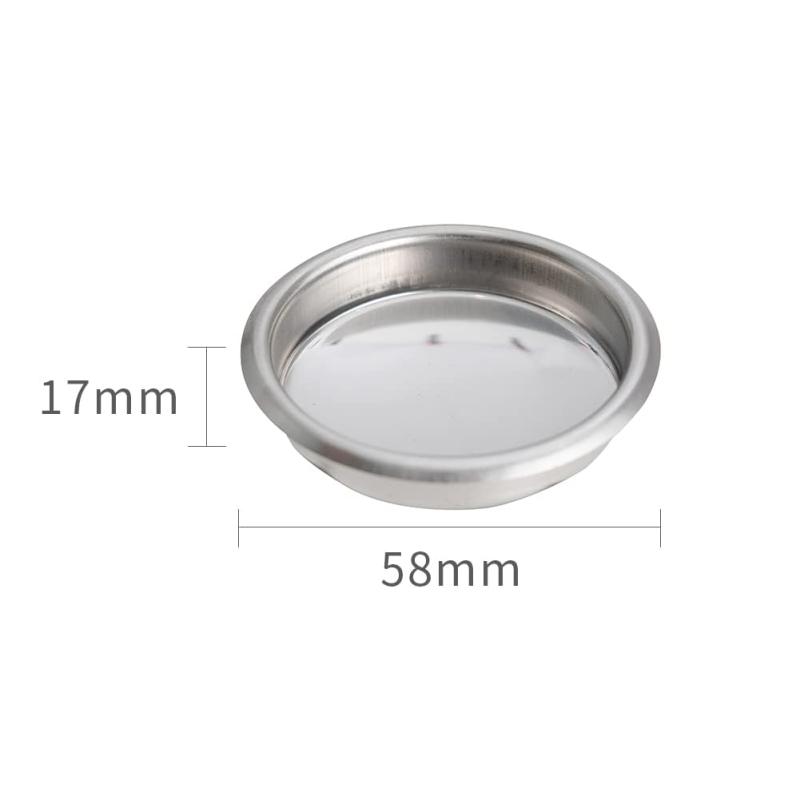 watchget エスプレッソマシンブラシ コーヒークリーニングブラシ1個 スプーン付き 双頭で使う ナイロン製ロングブラシ ステンレスブラインドフィルター1個入り ciel-sora-10156417 ciel-sora サンプル画像2
