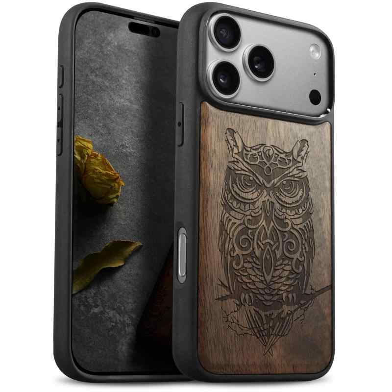 Carveit iPhone 18 Pro 用 木製ケース (RAW/S06/S46...