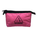 3CE / 3CONCEPT EYES 3CE PINK POUCH SMALL コレ欲しい 可愛い 化粧 ポーチ Stylenanda スタイルナンダ (スモール)