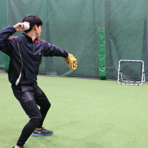 野球守備練習フィールディングネット・イレギュラーピッチング練習ＦＰＮ−８０８６Ｆ２一人でノック