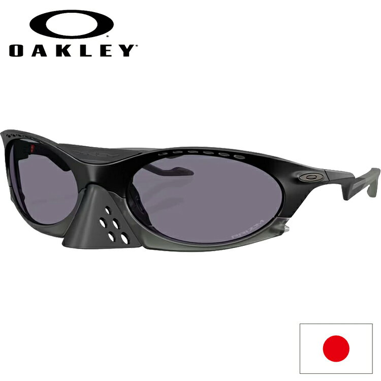 日本正規品 オークリー(OAKLEY) Plantaris プランタリス サングラス OO9437-0163 【Matte Black】【Prizm Grey】【レギュラーフィット】【ユニバーサルフィット】