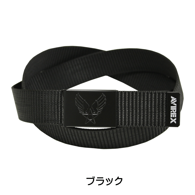AVIREX GOLF アヴィレックスゴルフ メンズ ゴルフ ウェブベルト AVXBB1-36BL 【ベルト】【フリーサイズ】【ゴルフ用品】