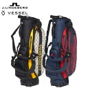 J.LINDEBERG × VESSEL ゴルフ スタンド式 キャディバッグ 9型 073-17903 スタンドバッグ ジェイ リンドバーグ ヴェゼル