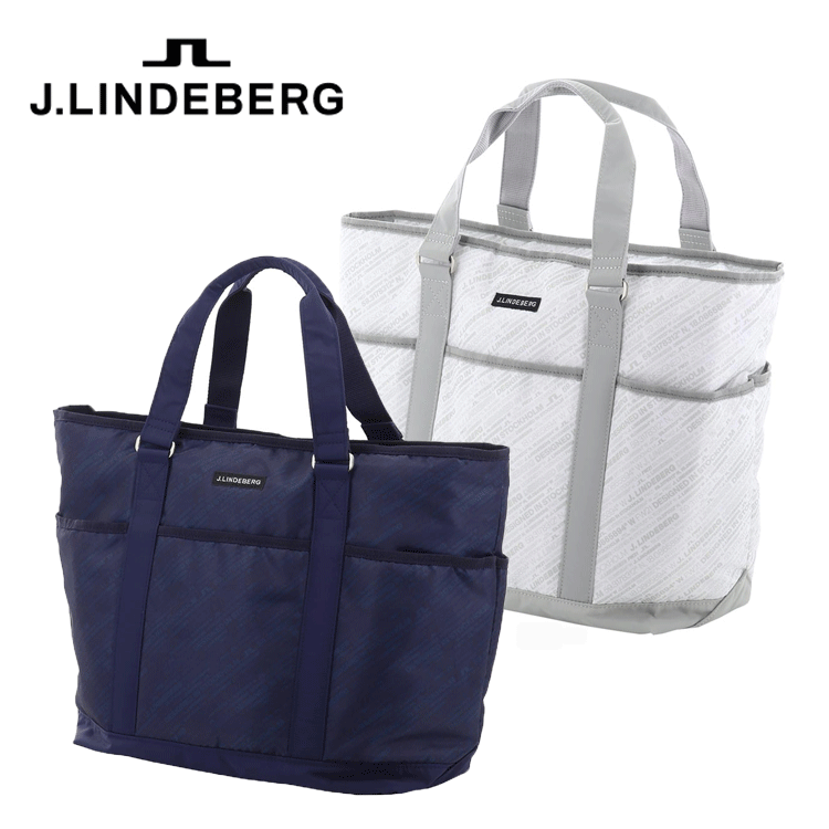 J.LINDEBERG トートバッグ 2021年秋冬モデル ●品番…JL-124T ●サイズ：幅38×高さ20×マチ38cm ●素材：PVC ●カラー…グレー、ネイビー 新作　メンズ　ゴルフ　ゴルフ用品　バッグ　ボストンバック　ゴルフバック ジェイ リンドバーグ リンドバーク