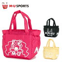 MU SPORTS　MU スポーツ ポーチ カートポーチ 703H6054 ラウンドポーチ ラウンドバッグ【M・U SPORTS】【MUスポーツ】【エムユー】